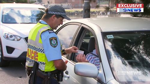 Under the change, police will be able to issue licence suspensions and on-the-spot fines, instead of court notices. (9NEWS)