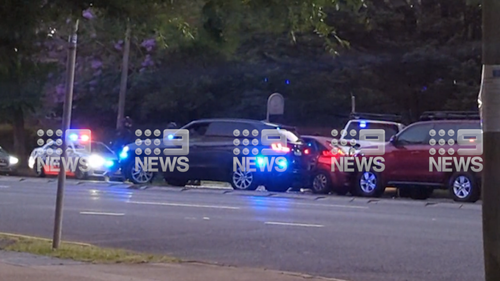 A NSW Police incident has unfolded in front of shocked drivers in Sydney's upper north shore on Friday evening.