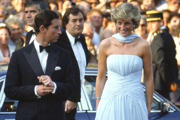 Princess Diana and Prince Charles at the 40th Cannes Film Festival 1987