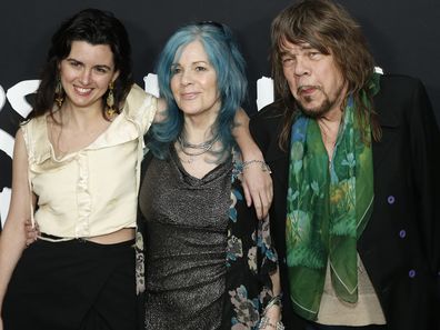 Leah Hennessey, Mara Hennessey and David Johansen 