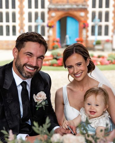 UK Love Island's Camilla Thurlow and Jamie Jewitt get married. 