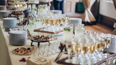 Bride horrified as wedding guest fills 10 containers with food from the buffet