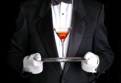 9.	 Black tie cocktail event