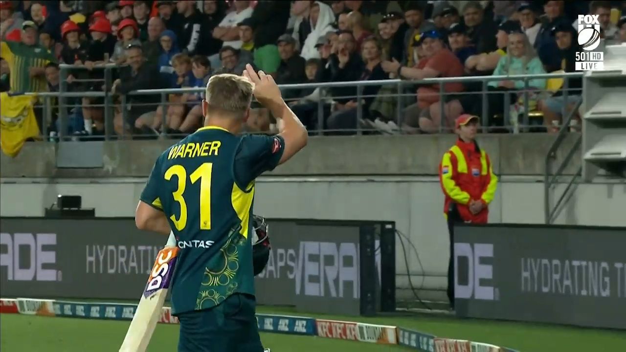 'What a send off': David Warner's long-running war with New Zealand crowd continues