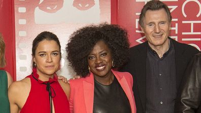 Michelle Rodriguez, Viola Davis and Liam Neeson.