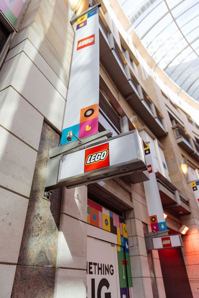 LEGO store Sydney Arcade. 