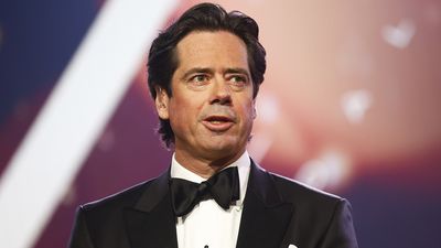 Gillon McLachlan delivers the opening address