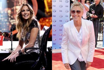 Jennifer Lopez took Ellen's seat after just a year on <i>Idol</i>. Ellen's not a singer anyway! J.Lo spent two seasons on <i>Idol</i>, pocketing an estimated $15 million per season. J.Lo and ex-hubby Marc Anthony were being considered for <i>The X Factor USA</i> in the same year she joined Idol, 2010. It was also the year J.Lo and Marc called it quits.