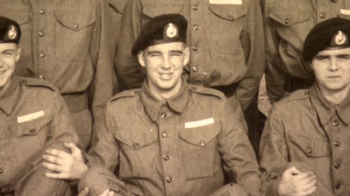 Alan served as a Royal Marine for 35 years. (Supplied)