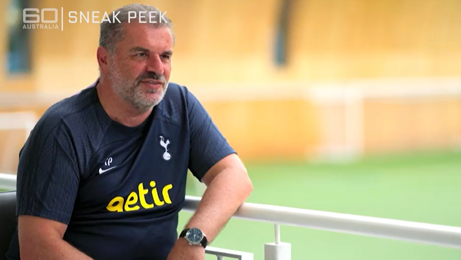 Ange Postecoglou sits down with 60 Minutes journalist Tara Brown for an exclusive interview.