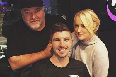 Brooklyn Ross, Kyle Sandilands and Jackie 'O' Henderson
