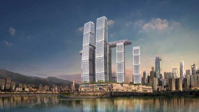 Raffles City Chonqing rendering