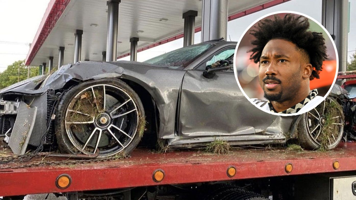 'Protected by angels': NFL star Myles Garrett's miraculous escape from shocking car crash