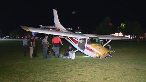 Skydivers ‘lucky to be alive’ after plane crash-landed in Adelaide
