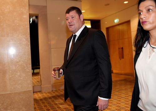 James Packer is stepping down from his role at Crown Resorts over "mental health issues". (AAP)