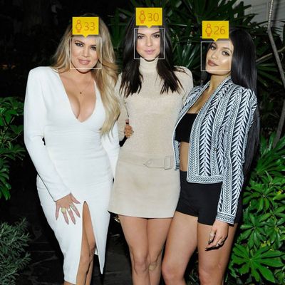<p>Khloe Kardashian, 30, Kendall Jenner, 19, and Kylie Jenner, 17</p>