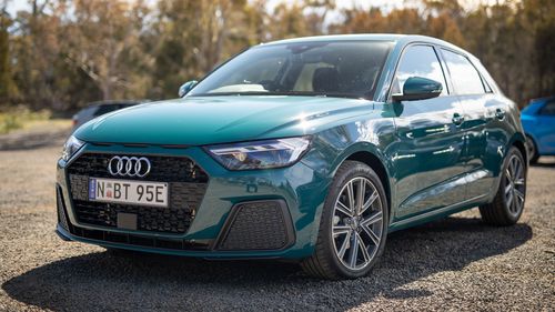 Audi A1 Sportback 30 TFSI as tested in Tioman green. 