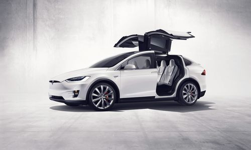 The Tesla Model X has been marketed as the safest SUV on the market. (AAP)