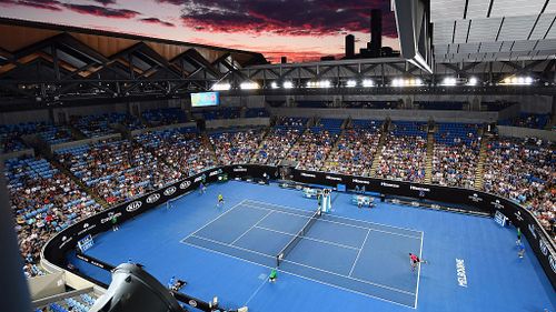 Margaret Court Arena opened in 1988, and plays host to several matches during the Australian Open in Melbourne. (Getty)