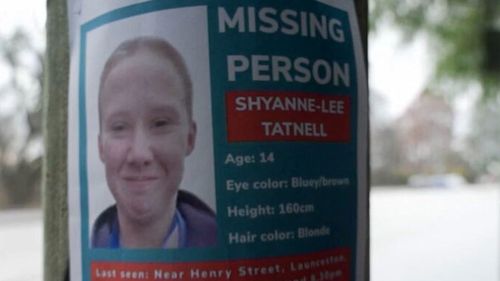 Shyanne-Lee Tatnell, 14, has been missing for more than two months.