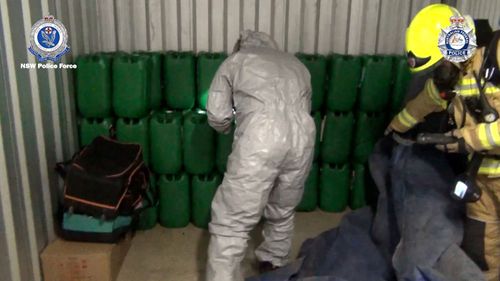 A joint-agency police investigation has resulted in the seizure of more than 1100 litres of pseudoephedrine, following an investigation into the importation of prohibited drugs into New South Wales.