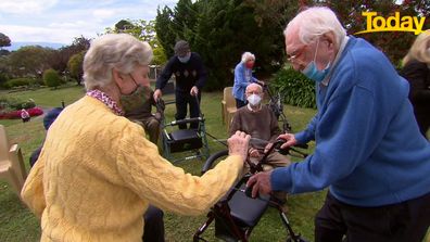 Mr Morgan was surrounded by friends who all spoke highly of his character and achievements. 