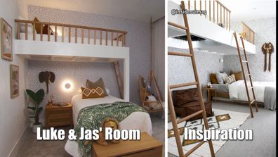 The Block 2020 Luke and Jasmin kids bedroom