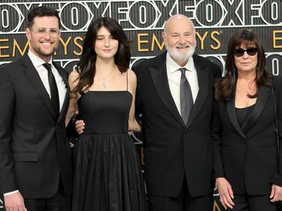 Jake Reiner, Romy Reiner, Rob Reiner, and Michele Reiner 