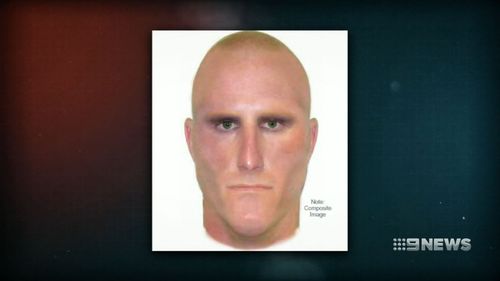 A police image of the suspected attacker. (9NEWS)