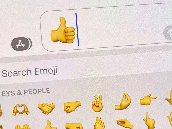 Emojis showing thumbs up, rocket boosters, legally binding