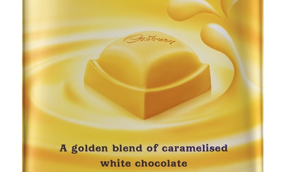Cadbury Caramilk chocolate block