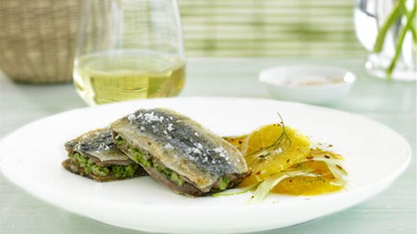 Stuffed sardines