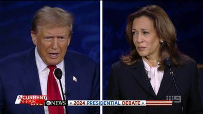 Donald Trump, Kamala Harris 