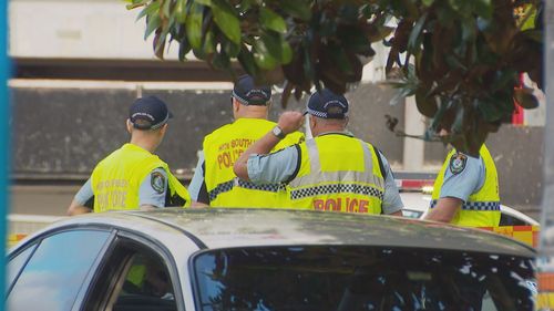 A boy has been seriously injured after he was pinned between a car and a tree for about 40 minutes in Sydney's east.