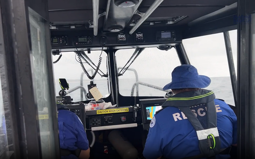 The search for an 11-year-old boy swept out to sea on Sunday has continued on the NSW Central Coast today.