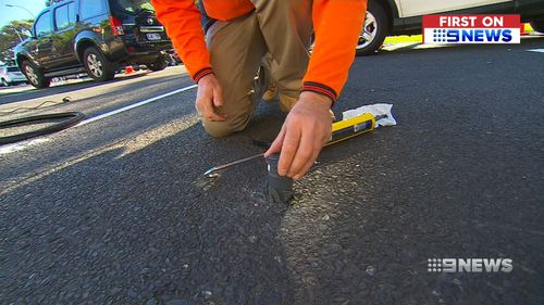 Smart sensor technology is being installed in on-street carparks throughout the CBD. (9NEWS)