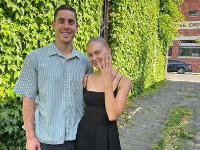 claudia piva and adam cerra engaged