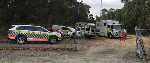 SES crews and police searched Rockingham Lakes National Park for the missing man.