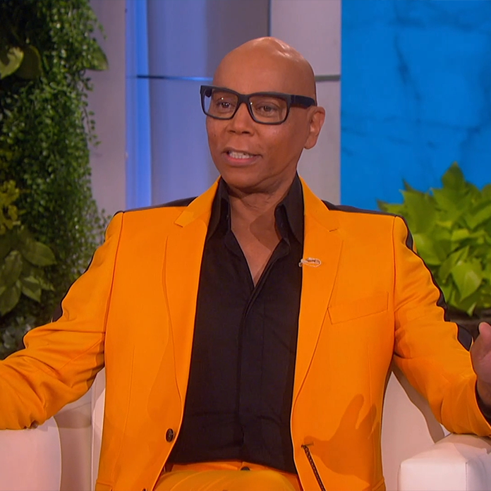 rupaul orange dress RuPaul's best drag look
