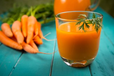 <strong>Carrot juice</strong>