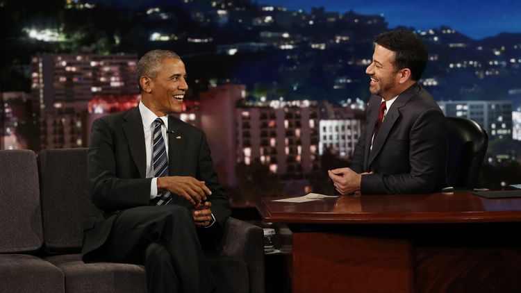 Jimmy Kimmel suspension: Obama calls Kimmel's show suspension 'dangerous'  as Trump argues it was over 'bad ratings'
