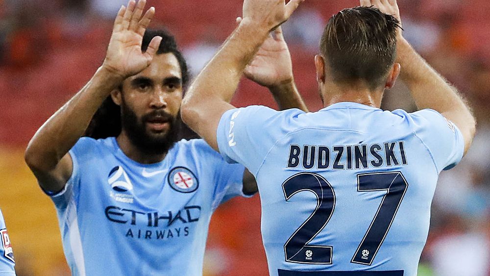 A-League: Melbourne City come from behind to beat Brisbane Roar