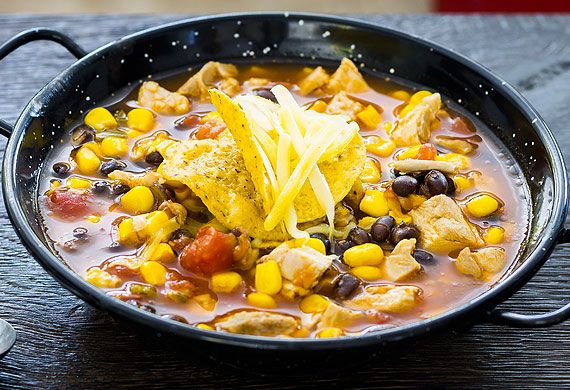 Chicken and black bean tortilla soup recipe - 9kitchen