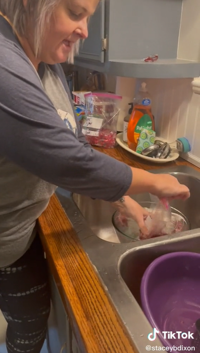 Use this hack to 'vacuum seal' any freezer bag 