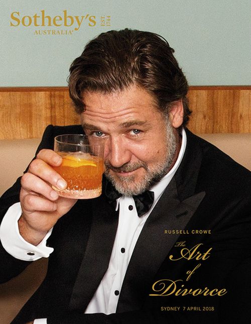 Russell Crowe is auctioning off a host of memorabilia, costumes and rare artefacts the actor has collected over the years. (Sotheby's)