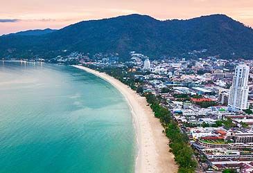 Patong Beach is situated on which Thai island?