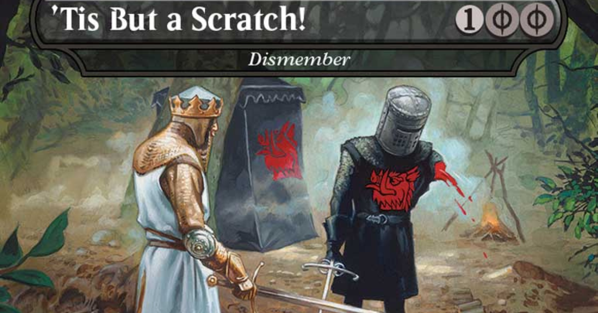 tis but a scratch mtg card Tis But a Scratch! main image 0