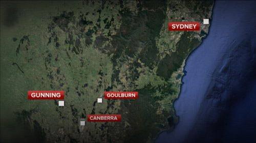 Gunning is a three hour drive from Sydney. (9NEWS)