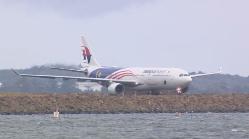 A﻿ flight departing from Sydney on route to Malaysia has been turned around over NSW after a mid air incident.