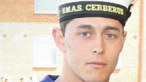Seaman Corey Evans was allegedly assaulted by a 27-year-old man on Anzac day this year. (9NEWS)